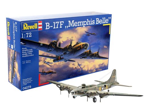 Maquette d'avion : Boeing B-17 Flying Fortress "Memphis Belle"- 1:72 -Revell 04279