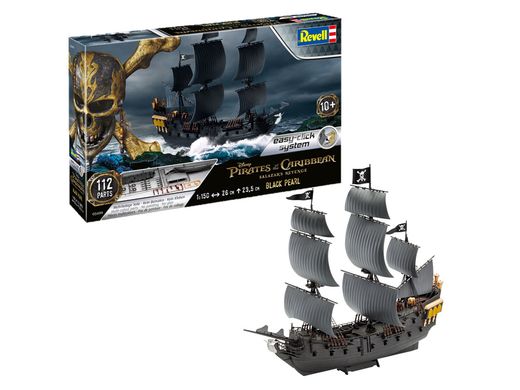 Maquette de voilier : Black Pearl - 1/150 - Revell 05499