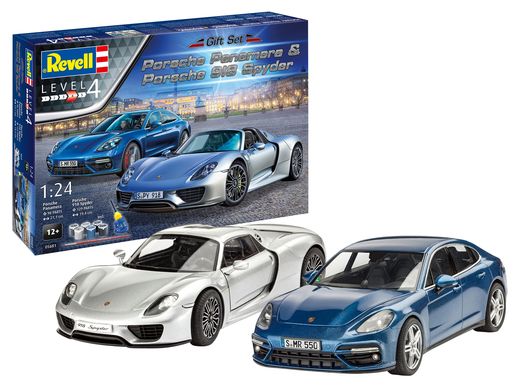 Maquette voiture : Porsche Set - 1:24 - Revell 05681, 5681