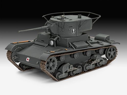 Maquette militaire : T-26 - World Of Tanks - 1:35 - Revell 03505, 3505