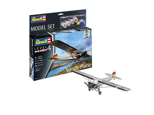 Maquette avion : Model Set Sports Plane Builder'S Choice - 1:32 - Revell 63835