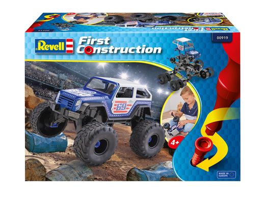 Maquette débutant : Voiture Monster Truck - 1:20 - Revell 919 00919