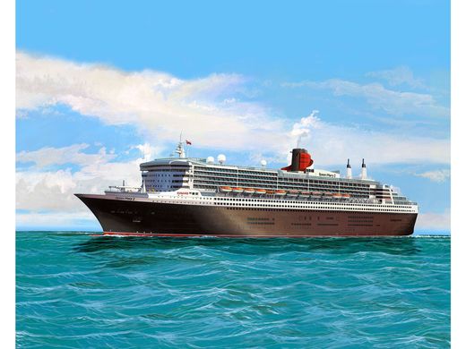 Maquette de navire de croisière : Queen Mary 2 1/700 - Revell 05231 5231