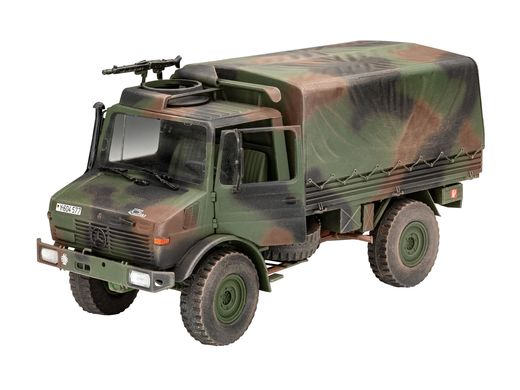 Maquette militaire : Unimog 2T milg 1/35 - Revell 3337 03337