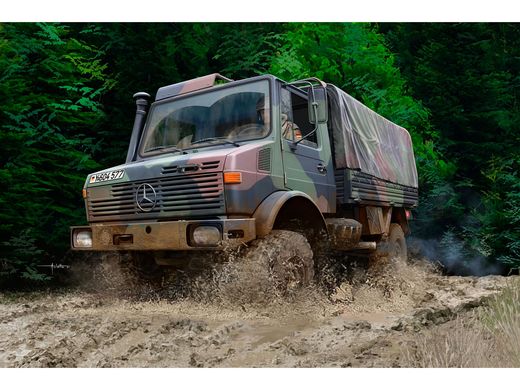 Maquette militaire : Unimog 2T milg 1/35 - Revell 3337 03337