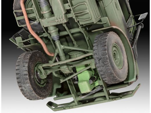 Maquette militaire : Unimog 2T milg 1/35 - Revell 3337 03337