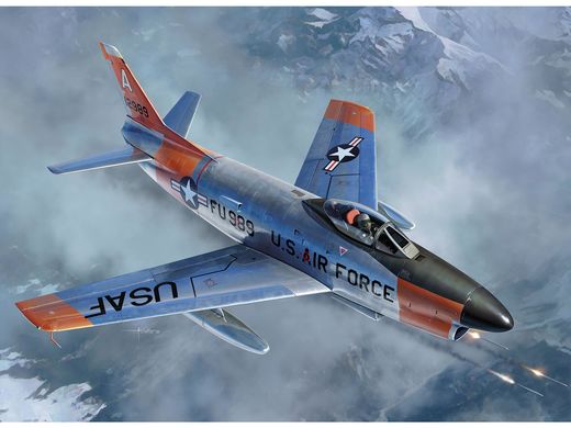 Maquette avion : Model set F-86D "Dog Sabre" 1/48 - Revell 63832