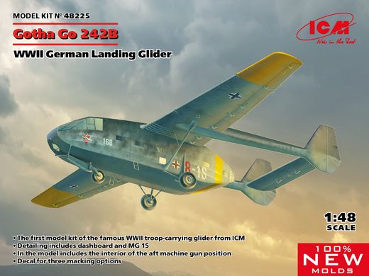 Maquette avion : Gotha Go 242B 1/48 - ICM 48225