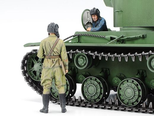 Maquette militaire : Char lourd russe KV-2 1/35 - Tamiya 35375