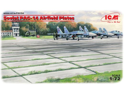 Décor militaire : Plaques d'aérodrome soviétiques PAG-14 1/72 - ICM 72214