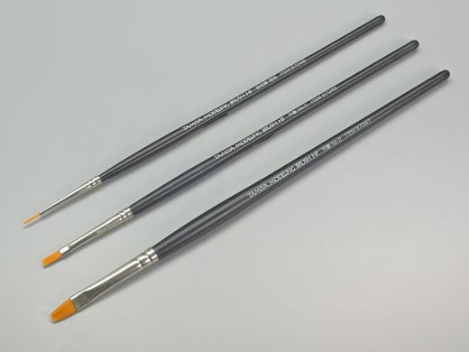 Pinceaux pour maquettes : Modeling Brush HF Standard Set - Tamiya 87067