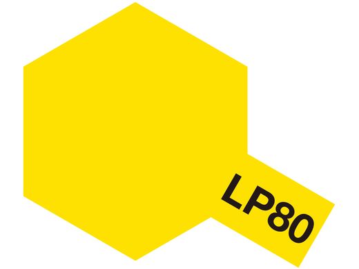 Tamiya LP-80 Jaune mat - Tamiya 82180, Peinture laque