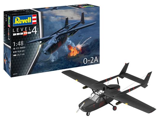 Maquette avion : O-2A Skymaster - 1:48 - Revell 3819 03819