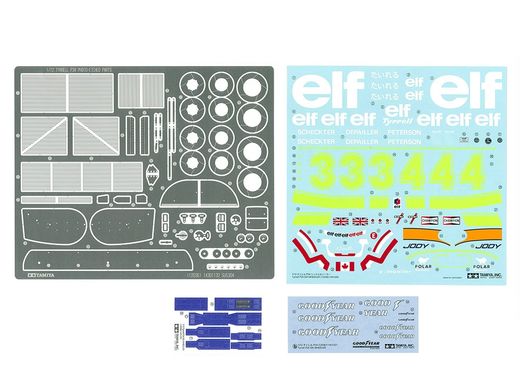 Maquette voiture de course : Tyrrell P34 1/12 - Tamiya 12036