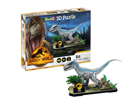 Puzzle 3D : Jurassic World Dominion - Blue - Revell 00243