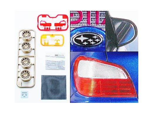 Maquette voiture de course : Subaru Impreza WRC 2001 1/24 - Tamiya 24240