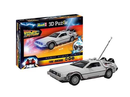 Voiture en Puzzle 3D : DeLorean "Retour vers le futur" - Revell 00221