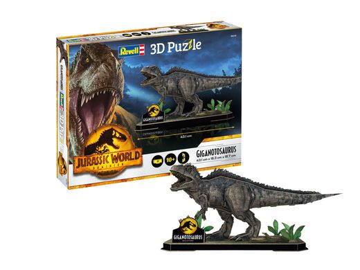 Puzzle 3D : Jurassic World Dominion - Giganotosaurus - Revell 00240