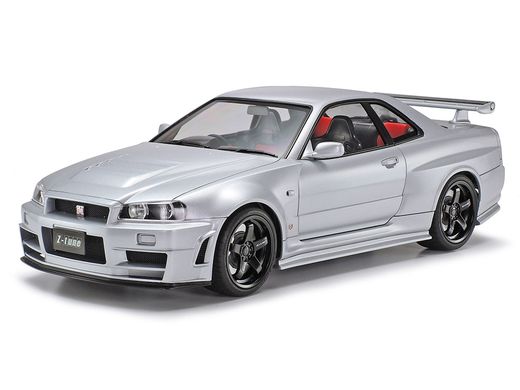 Maquette voiture de collection : Nismo R34 GT R Z 1/24 - Tamiya 24282