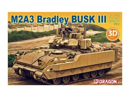 Maquette tank militaire - M2A Bradley 1/72 - Dragon 7678