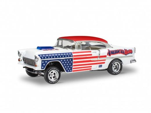 Maquette de voiture de collection : 55 Chevy Bel Air “Street Machine” 1/24 - Revell US 14519