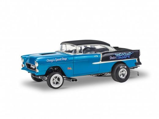 Maquette de voiture de collection : 55 Chevy Bel Air “Street Machine” 1/24 - Revell US 14519