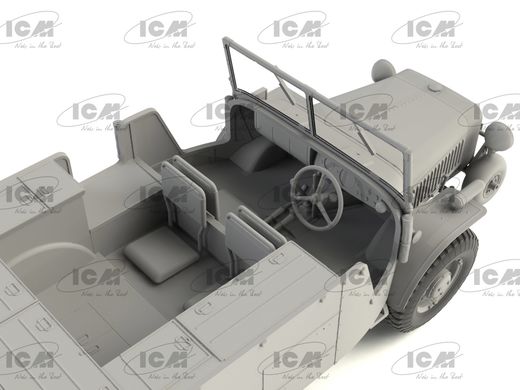 Maquette militaire : Laffly V15T Véhicule de remorquage d'artillerie française 1/35 - ICM 35570