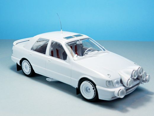 Maquette voiture : Ford Sierra Cosworth 4×4 Rallye Portugal 1992 1/24 - DM Modelkits DMK002