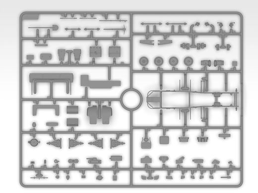 Maquette militaire : Laffly V15T Véhicule de remorquage d'artillerie française 1/35 - ICM 35570