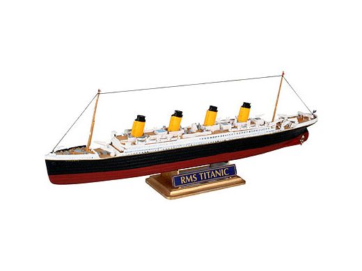 Maquette bateau de croisière : Model Set R.M.S. TITANIC - 1/1200 - Revell