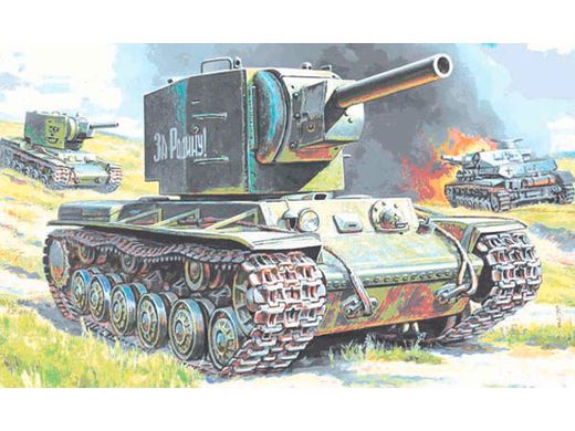 Maquette char d'assaut Soviétique K-V2 - 1/35 - Zvezda