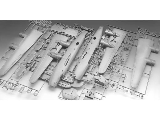 Maquette avion : B-24D Liberator 1/48 - Revell 03831