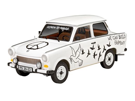 Maquette voiture : Model set Trabant 601S "Builder's Choice" 1/24- Revell 67713