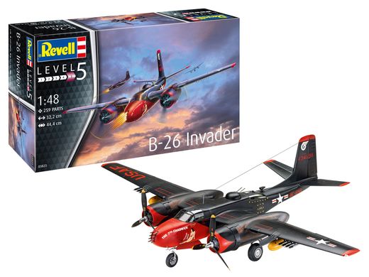Maquette avion militaire : B-26C Invader 1/48 - Revell 03823 3823