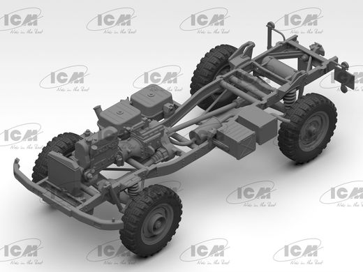 Maquette militaire : Unimog S 404 1/35 - ICM 35135