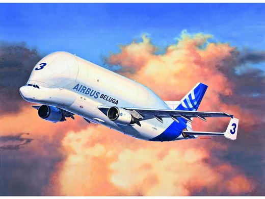 Maquette avion de transport : Airbus A300-600ST "Beluga" 1/144 - Revell 03817