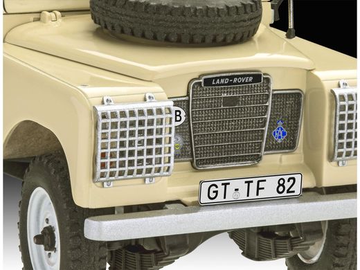 Maquette de voiture : Land Rover Series III LWB (commercial) 1/24 - Revell 07056