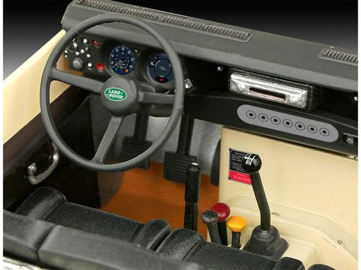 Maquette de voiture : Land Rover Series III LWB (commercial) 1/24 - Revell 07056