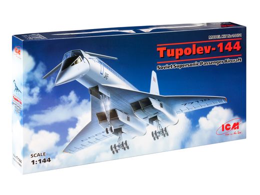 Maquette avion : Tupolev-144 1/144 - ICM 14401