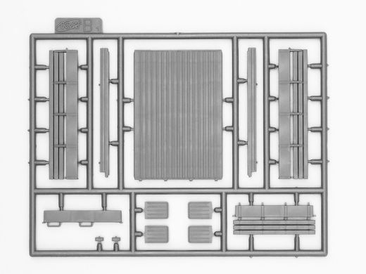 Maquette camion des forces militaires d'Ukraine : Ural 4320 1/72 - ICM 72708