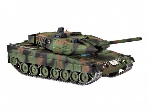 Maquette de char : Model Set Leopard 2 A6/A6M 1/72 - Revell 63180