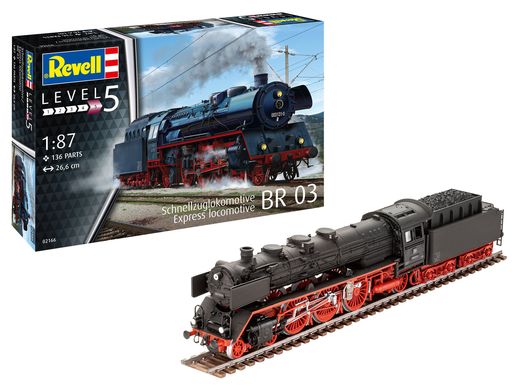 Maquette de train - Locomotive Baureihe 03 1/87 - Revell 02166