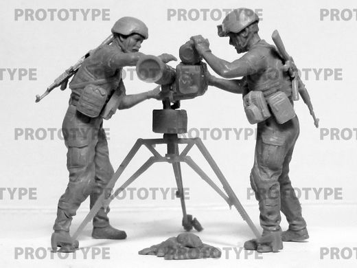 Figurines militaires : Equipage ukrainien et Stugna-p 1/35 - ICM 35750