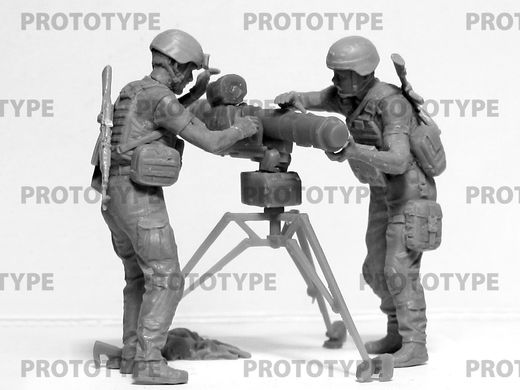 Figurines militaires : Equipage ukrainien et Stugna-p 1/35 - ICM 35750