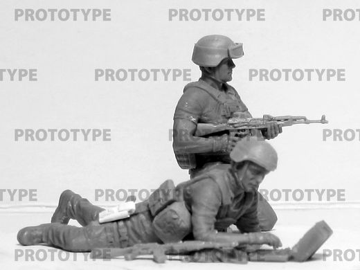 Figurines militaires : Equipage ukrainien et Stugna-p 1/35 - ICM 35750