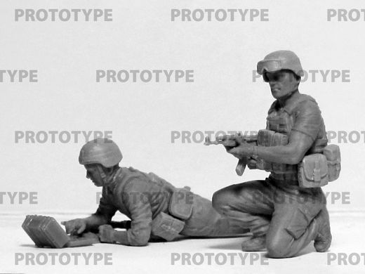 Figurines militaires : Equipage ukrainien et Stugna-p 1/35 - ICM 35750