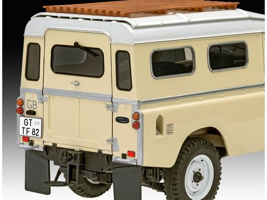 Maquette de voiture : Model set Land Rover Series III LWB (commercial) 1/24 - Revell 67056