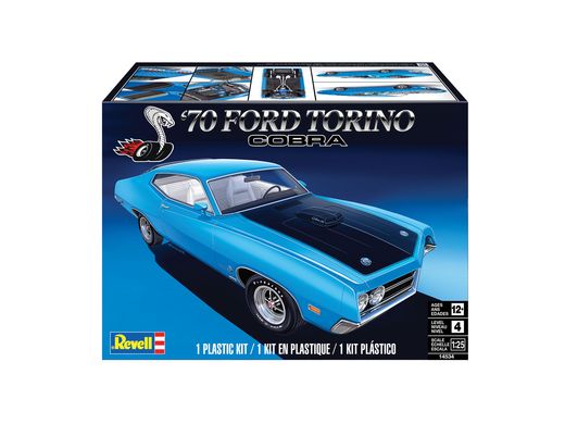 Modélisme voiture : 1970 Ford Torino Cobra 1/24 - Revell 14534