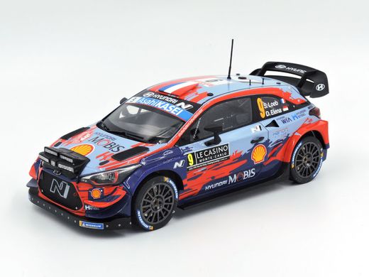 Modèle réduit voiture de course : Hyndai I20 Coupe WRC Monte Carlo 2020 1/24 - Belkits 021