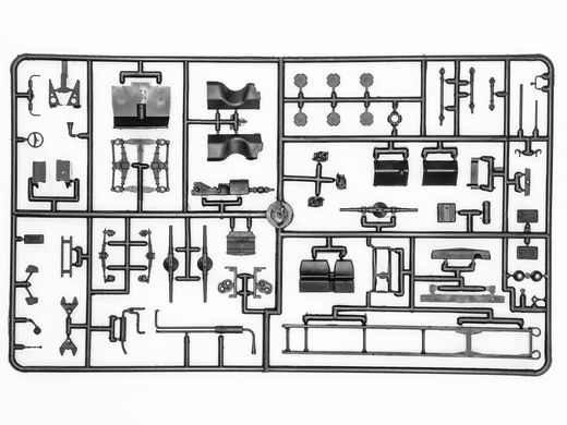Maquette camion citerne militaires d'Ukraine : ATZ-5-43203 1/72 - ICM 72710